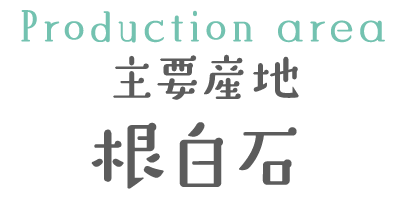 主要産地 根白石