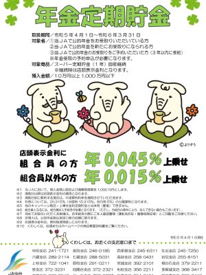 年金定期貯金