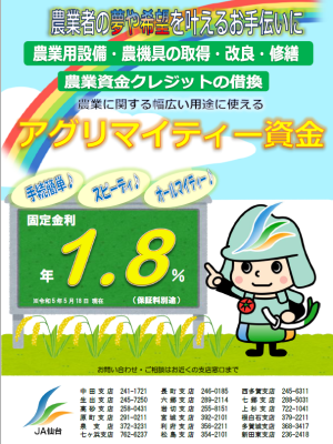 アグリマイティー資金