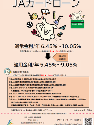 JAカードローン