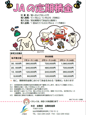 定期積金